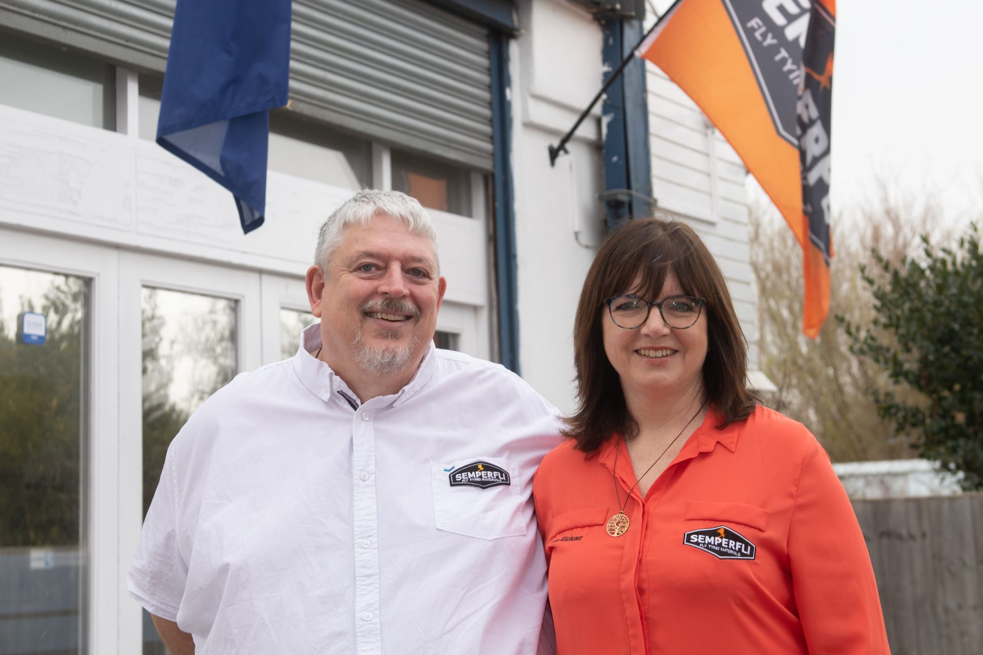 Ann and Andy Kitchener, founders of Semperfli.