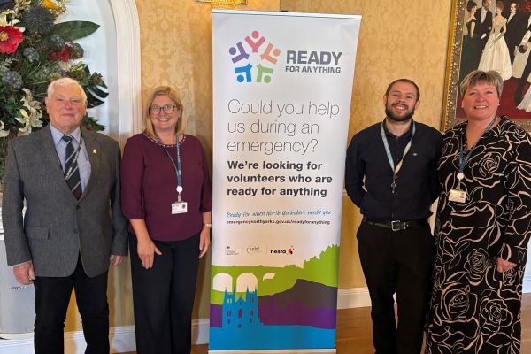 Business North Yorkshire staff at a Ready for Anything event